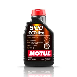 MOTUL 5W30 8100 ECO-LITE - FULL SINTÉTICO - QT 1Lt.