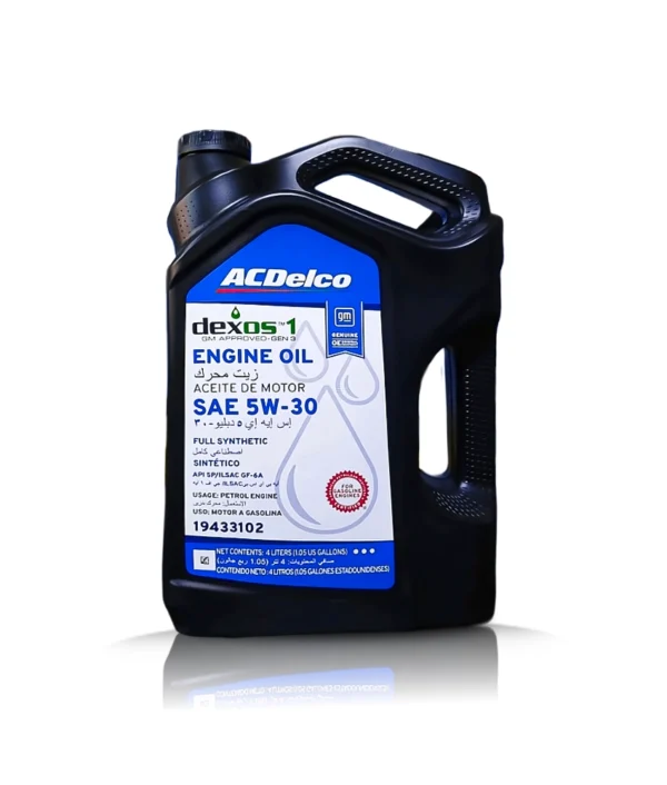 ACDELCO SAE 5W30 SUPREME PLUS SINTÉTICO + DEXOS 1 - Aceite de Motor