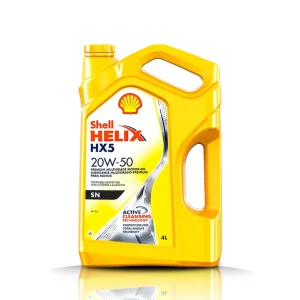 SHELL HELIX HX5 SAE 20W50 MINERAL - Galón 4Lt.