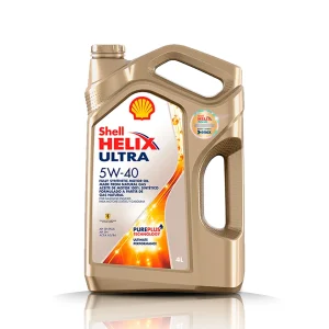 SHELL HELIX ULTRA 5W40 100% SINTÉTICO - Galón 4Lt.
