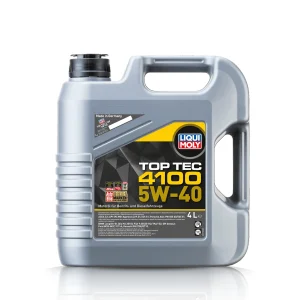 LIQUI MOLY TOP TEC 4100 5W40 - Aceite de Baja Fricción - Galón 4Lt.
