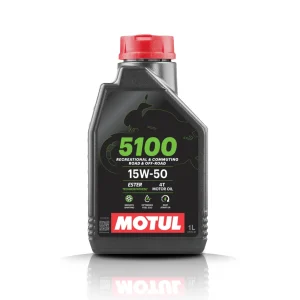 MOTUL 5100 15W50 4T - Aceite para moto - QT 1Lt.