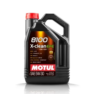 MOTUL 8100 5W30 X-CLEAN EFE C2/C3 - Aceite Full Sintético - Galón 5Lt.