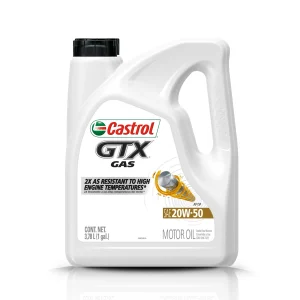CASTROL GTX GAS 20W50 - Aceite Mineral - Galón 3.78Lt.