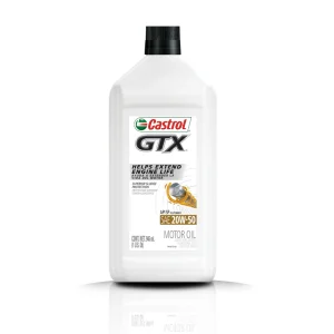 CASTROL GTX 20W50 - Aceite Mineral - QT 946ml