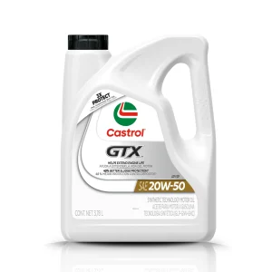 CASTROL GTX 20W50 - Aceite Mineral - Galón 3.78Lt.