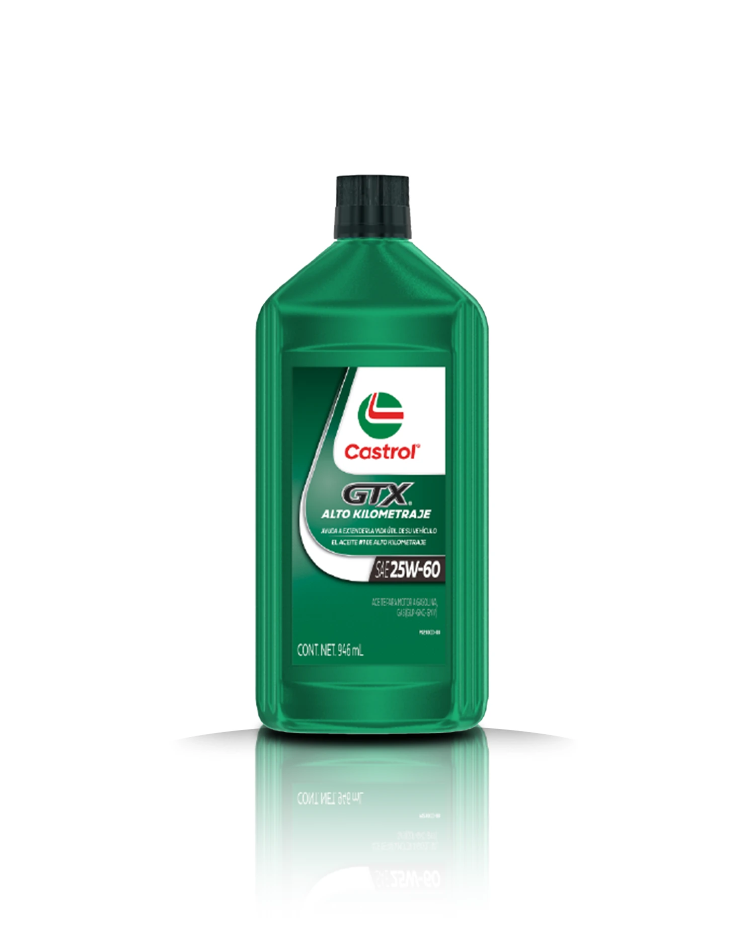 CASTROL GTX 25W60 HIGH MILEAGE – Aceite de Motor Semi Sintético - Imagen 2