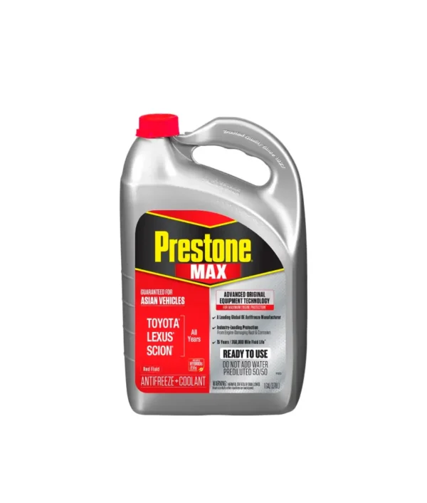 PRESTONE MAX ASIAN VEHICLES 50/50 – ROJO / Antifreeze + Coolant