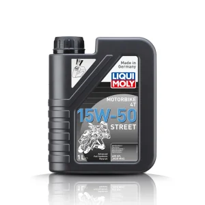 LIQUI MOLY MOTORBIKE 15W50 STREET 4T - Aceite de Moto - QT 1Lt.