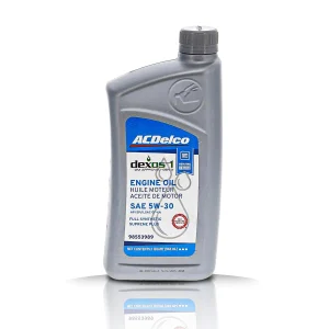 ACDELCO SAE 5W30 SUPREME PLUS SINTÉTICO + DEXOS 1 - Aceite de Motor - QT 946ml