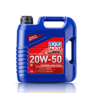 LIQUI MOLY 20W50 TOURING HIGH TECH - Aceite de Motor - Galón 4Lt.