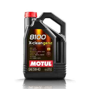 MOTUL 8100 5W40 X-CLEAN GEN2 - Aceite Full Sintético - Galón 5Lt.