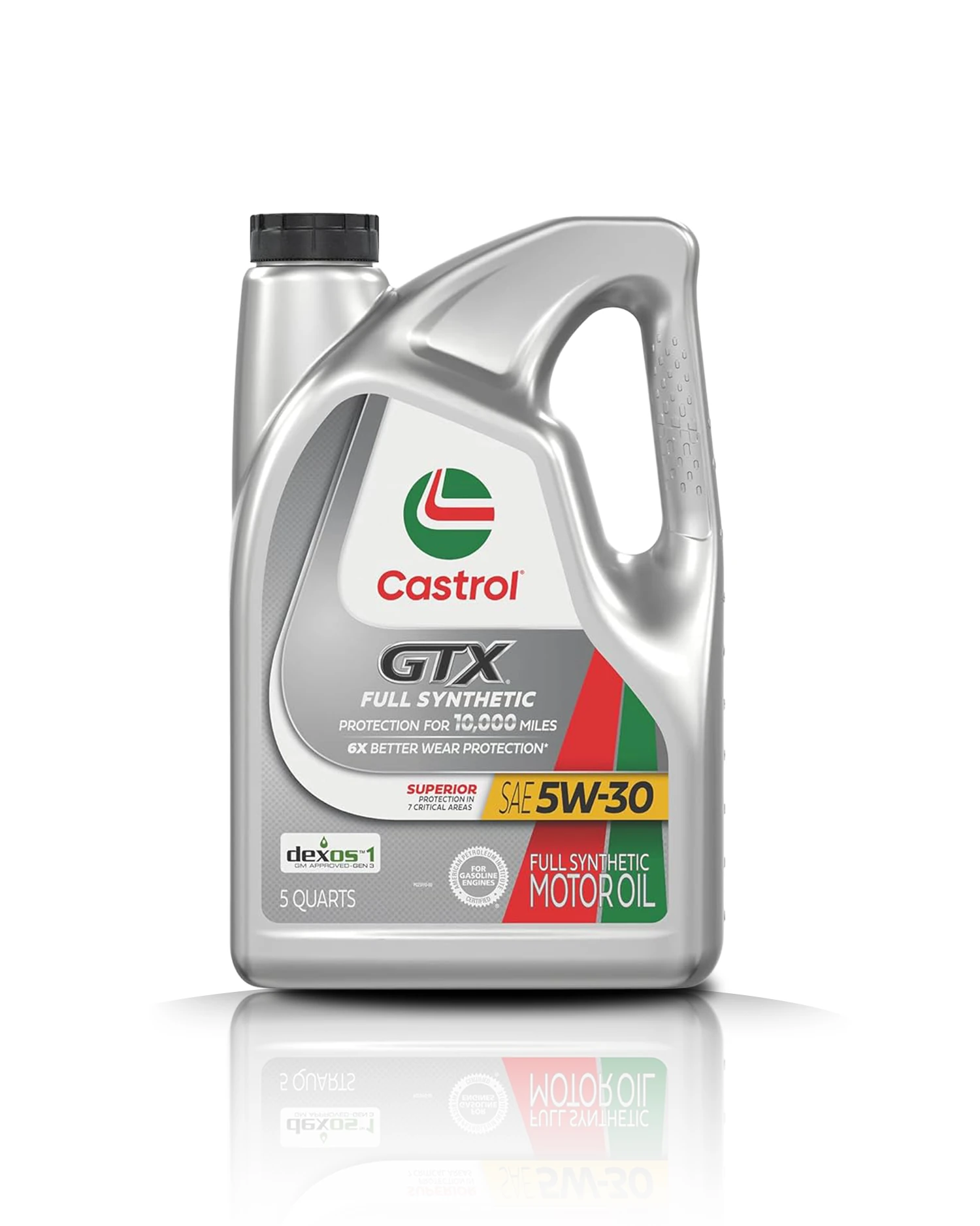CASTROL GTX FULL SYNTHETIC 5W30 - Aceite de Motor Full Sintético