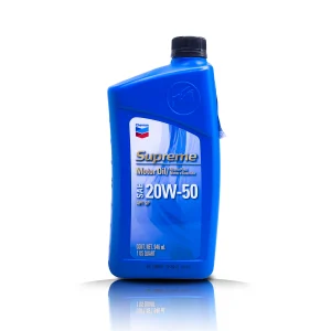 CHEVRON SUPREME 20W50 - Aceite de Motor Mineral - QT 946ml
