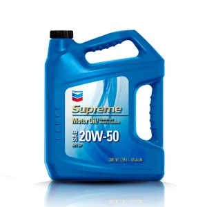 CHEVRON SUPREME 20W50 - Aceite de Motor Mineral - Galón 3.78Lt.