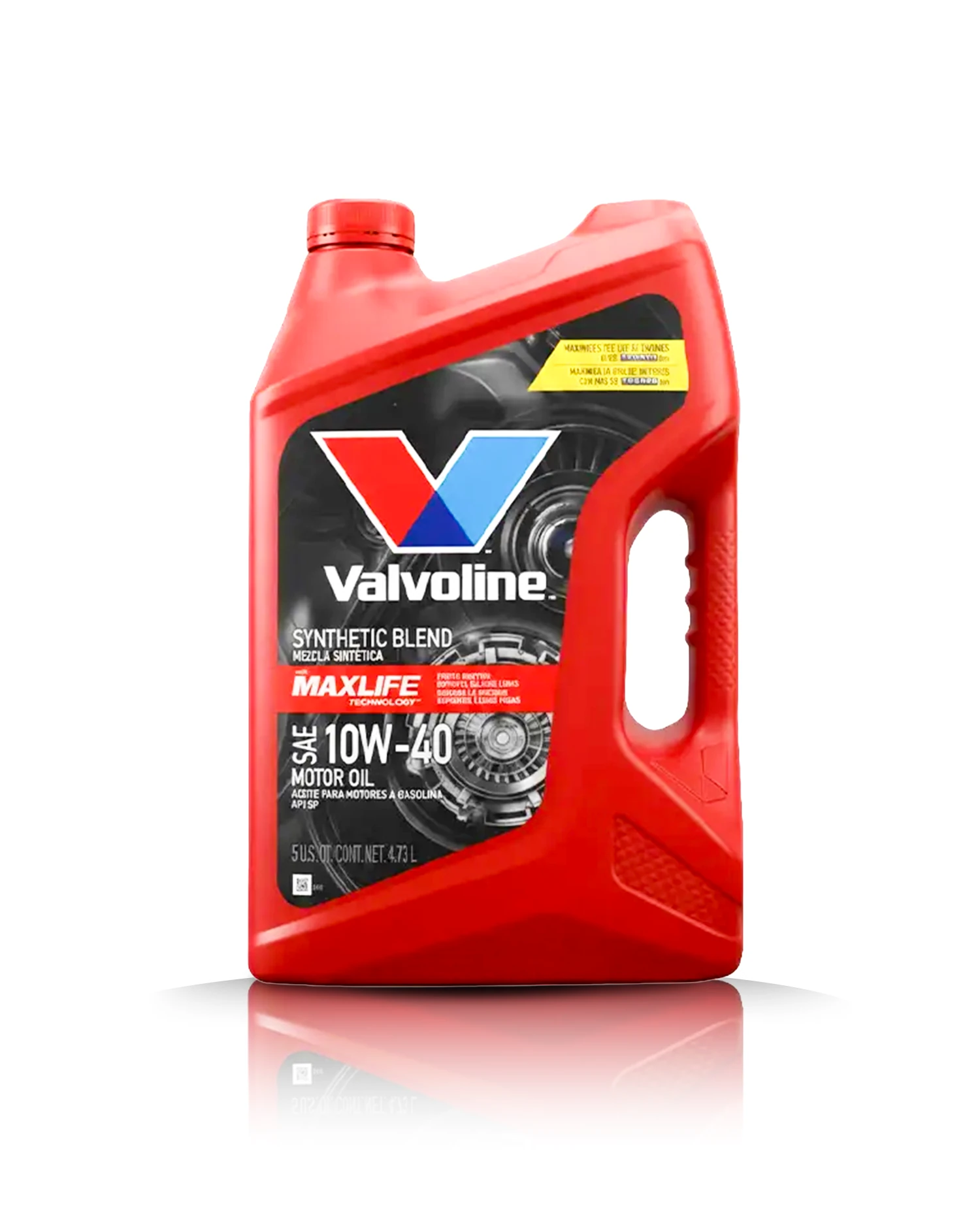 VALVOLINE 10W40 HIGH MILEAGE MAX-LIFE - Aceite de Motor