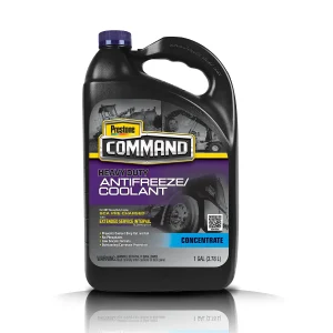 PRESTONE COMMAND ANTICONGELANTE & REFRIGERANTE 50/50 HEAVY DUTY - Listo para usar - Galón 3.78Lt.