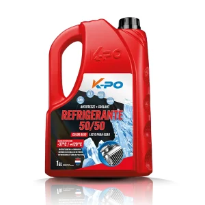 K-PO REFRIGERANTE 50/50 ROJO (ANTIFREEZE + COOLANT) - Refrigerante listo para usar - Galón 3.78Lt.