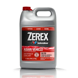 VALVOLINE ZEREX ORIGINAL RED 50/50 - Refrigerante listo para usar - Galón 3.78Lt.