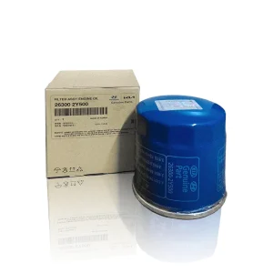 FILTRO DE ACEITE ORIGINAL HYUNDAI/ KIA H.MOBIS 26300-2Y500 - Caja x 1 uni